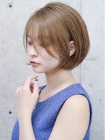 ルアン 上通り(ruen)&nbsp;似合わせカット　丸みショートボブ　ruen 熊本　田口　紗羅