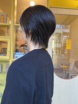 ヒントステーション(HINTSTATION)&nbsp;〈浅草 半個室〉マッシュウルフ風デザインショート