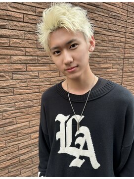 オムセラ(HOMME SERA) ハイトーン×アップバングショート