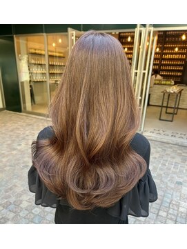 レイヤーカット /縮毛矯正/前髪/顔周り/名古屋/栄/韓国サロン