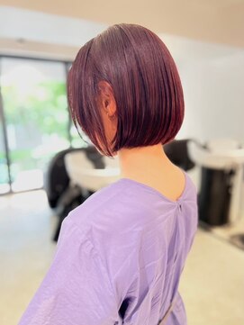 エンテ バイ アンバースデー(ENTE by UNBIRTHDAY) 暖色ボブ/ニシクボ ミウ