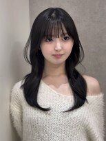ジーナ 福岡天神(Zina)&nbsp;レイヤーカット/ハイレイヤー/韓国/顔まわり/Zina福岡天神