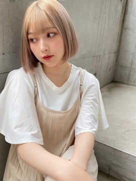 プール(POOL) ハイトーンボブ