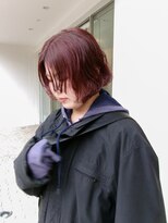 チクロヘアー(Ticro hair)&nbsp;@nkkn15 cassis red