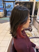 ヘアーアンドカラー ルジャルダン 葛西店(le jardin)&nbsp;自分らしさを出した印象的なインナーカラー♪