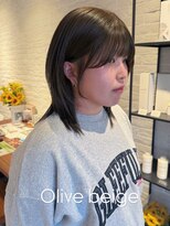 クラン バイ ナチュラル(clan by Natural)&nbsp;大人ガーリー/オリーブベージュ/フェイスレイヤー/小顔カット