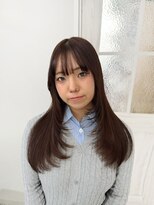 hair design G-Reiz【ジーライツ】【3月1日OPEN(予定)】 ザクザクレイヤースタイル!こっくりブラウンカラー!