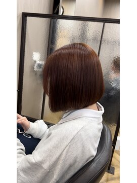 ヘアーナチュレ ラ フルール(HAIR NATURE La Fleur) ☆前下がりミニボブ☆