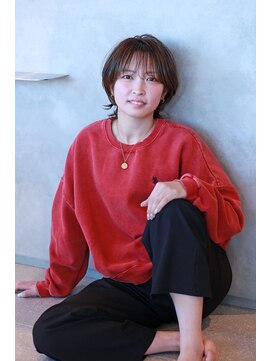 アンヘアナチュラル ラフウルフショート