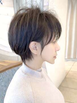 グランデュール 東静岡池田店(GRANDEUR) 色気のあるショートボブ大人女性ショート/白髪染め/東静岡草薙
