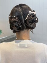 アルバム 新宿(ALBUM SHINJUKU)&nbsp;結婚式ヘアアレンジ卒業式ロング_ba594512