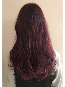 ロンド 銀座(Lond) ワインレッドカラー 担当 本田奈穂美