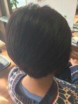 アオ(hair studio ao)&nbsp;襟足スッキリボブ