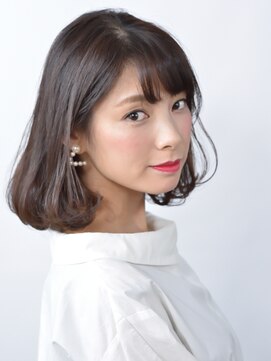 インフィニティ 清澄白河(Infinity) 【黒髪】オールラウンドな愛されワンカールボブ♪