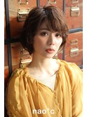 【生駒/田原台nao*c】大人カワイイ☆丸みマッシュショートヘア
