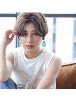 アニータバイガネイシャ(Aujua anita by ganesha)&nbsp;#センターパート#ショートスタイル#髪質改善#長浜#ブリーチ