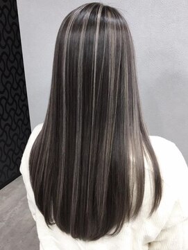 ソヨン 松本庄内店(SOYON) 《SOYON》退色も楽しめるコントラストハイライトロング