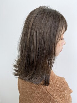 キトネ(ki.tone) 【ki.tone】シアーグレージュ×ハイライト