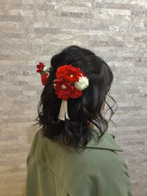 ヘア デザイン クランプ フロント(Hair Design CLAMP front) 袴ヘアセット