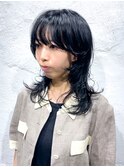 周りと差がつく最旬Style★ブルーブラック×カジュアルウルフ