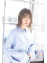 ハイル(Heil)&nbsp;【Heil】 外ハネボブ/シースルーバング/フェザーバング/透明感