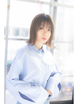 ハイル(Heil) 【Heil】 外ハネボブ/シースルーバング/フェザーバング/透明感