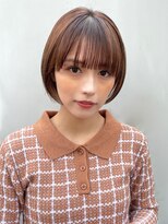 ヘアメイク イズム(HAIR MAKE ism) 【ism 千葉】フェザーボブ/20代/30代/40代/丸み