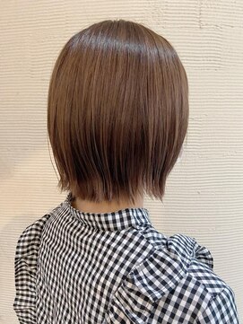 リフレアンドケア ミチ 幸町店(refre&care MICHI) 【MICHI refre店 奥原由佳】大人ショートボブ