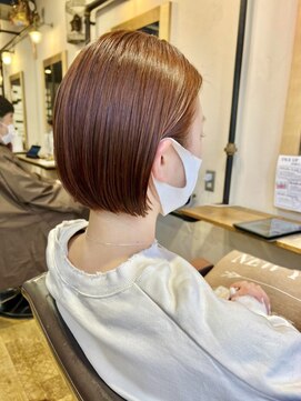 ノア 大宮店(Noa) ミルクティーベージュ/ショートボブ/ショート/カット＋カラー