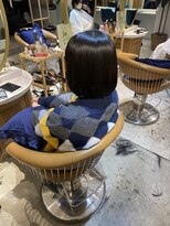 ロンド シャルム 吉祥寺(Lond charme)&nbsp;イメチェン髪質改善縮毛矯正ボブモードダークアッシュ吉祥寺