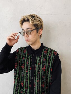 ノイ(noi) 大人ブロンドメンズショート