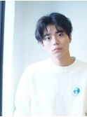 波巻きツイストスパイラルパーマメンズパーマ白髪染めハイライト