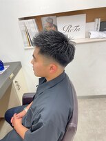 アイズ 渋沢(AIZU)&nbsp;波巻きパーマツイストスパイラルパーマメンズカラーメンズカット