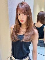 ロンド アンブル 四条烏丸(Lond ambre)&nbsp;可愛いくてどこか大人っぽい。華やかストレートヘア