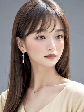 ラベスト キョウト(LOVEST) 【TONO STYLE 207】汗をかいても安心！サイド分け前髪の夏ヘア