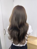 ジーナ 船橋(Zina)&nbsp;髪質改善＊ロングレイヤーグレーベージュ＊美髪【Zina船橋】