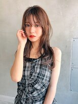 エース (ACE)&nbsp;ACE横浜　ミルクティーベージュ×レイヤーカット