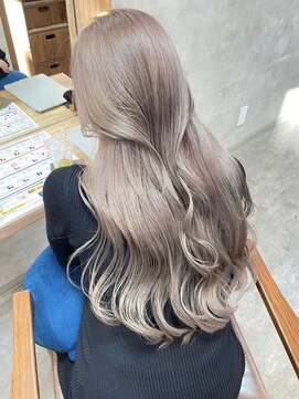 リエンス(RIENS) 【RIENS】ミルクティーグレージュ×馬越麗奈