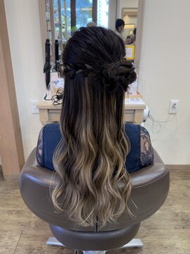 アルターリール(aL ter Rire) メルティカラー/フェミニンロング/似合わせカット/杉田花乃