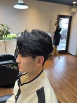 ツイン&nbsp;韓国風フェザーパーマ