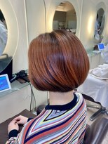 松本平太郎美容室 土浦パートワン(PART1)&nbsp;大人ショートボブアンブレラカラー  30代40代50代60代   土浦