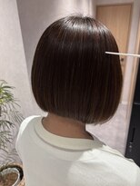 コンフィー(comfy)&nbsp;【comfy 佐藤】ミニボブ　縮毛矯正【草加/谷塚美容室】