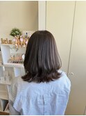 ブリーチなしダブルカラーでグレージュ