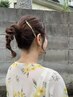 【阿部指名限定】カット+ヘアアレンジ