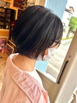 ヘア メイク ココ(hair make coco) ひし形×ボブオンレイヤー