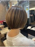 大人ショートボブ