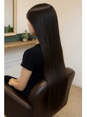 ヘッドスパと髪質改善で仕上げるオトナのストレート