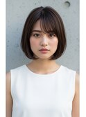 #磐田　ふんわりボブ
