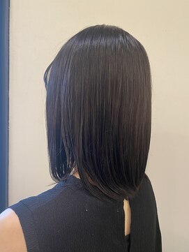 エイム ヘア リンク 長津田店(eim hair rink) ブラックカラー