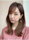 大人かわいい外ハネセミロング【浦和】